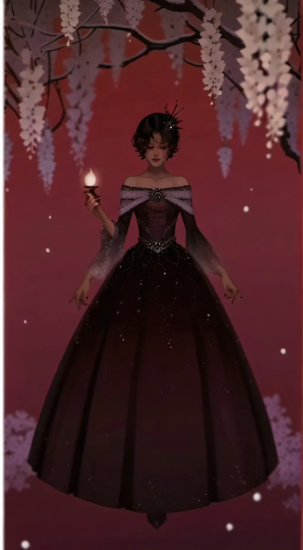 ai character: luna background