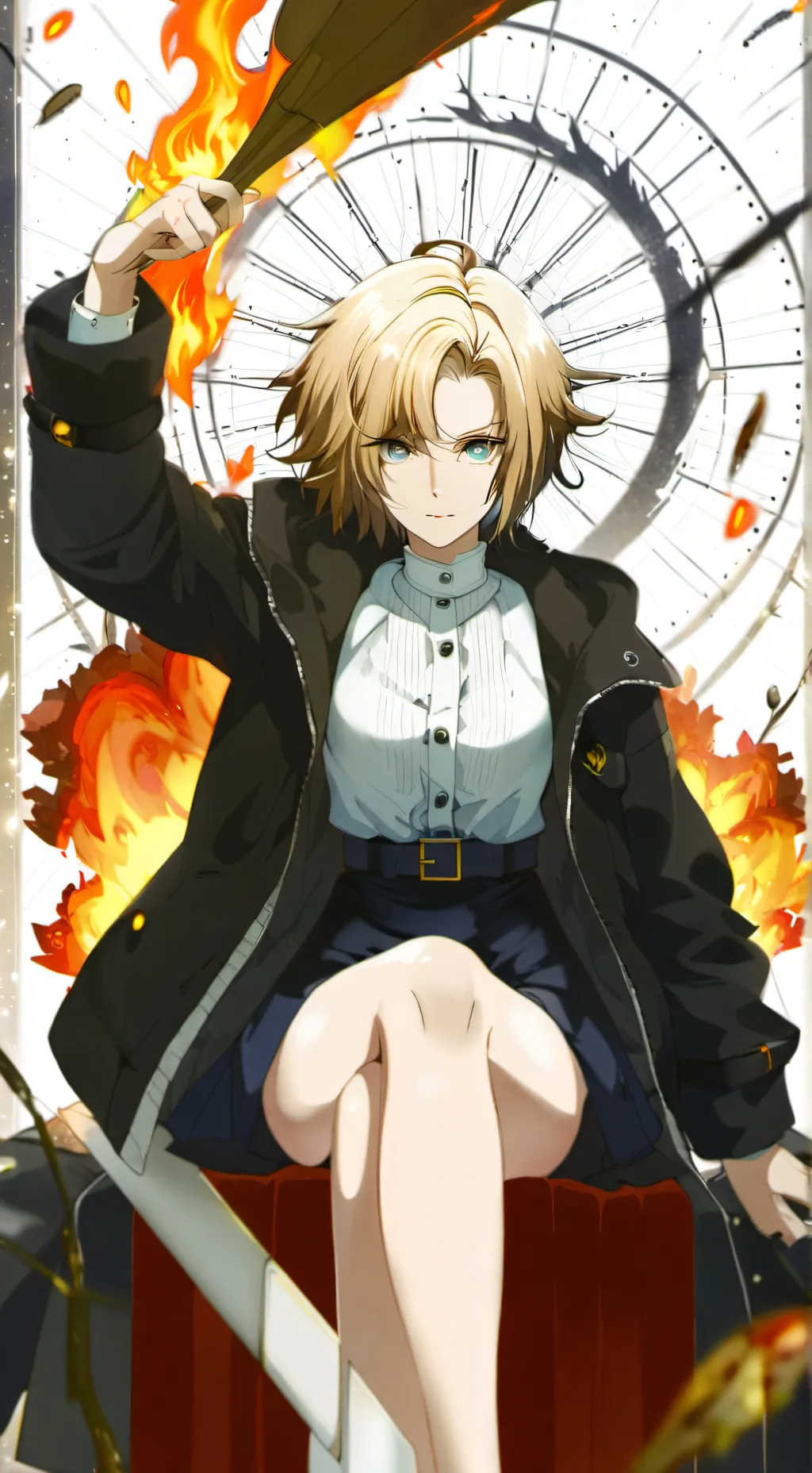 ai character: Magical school background