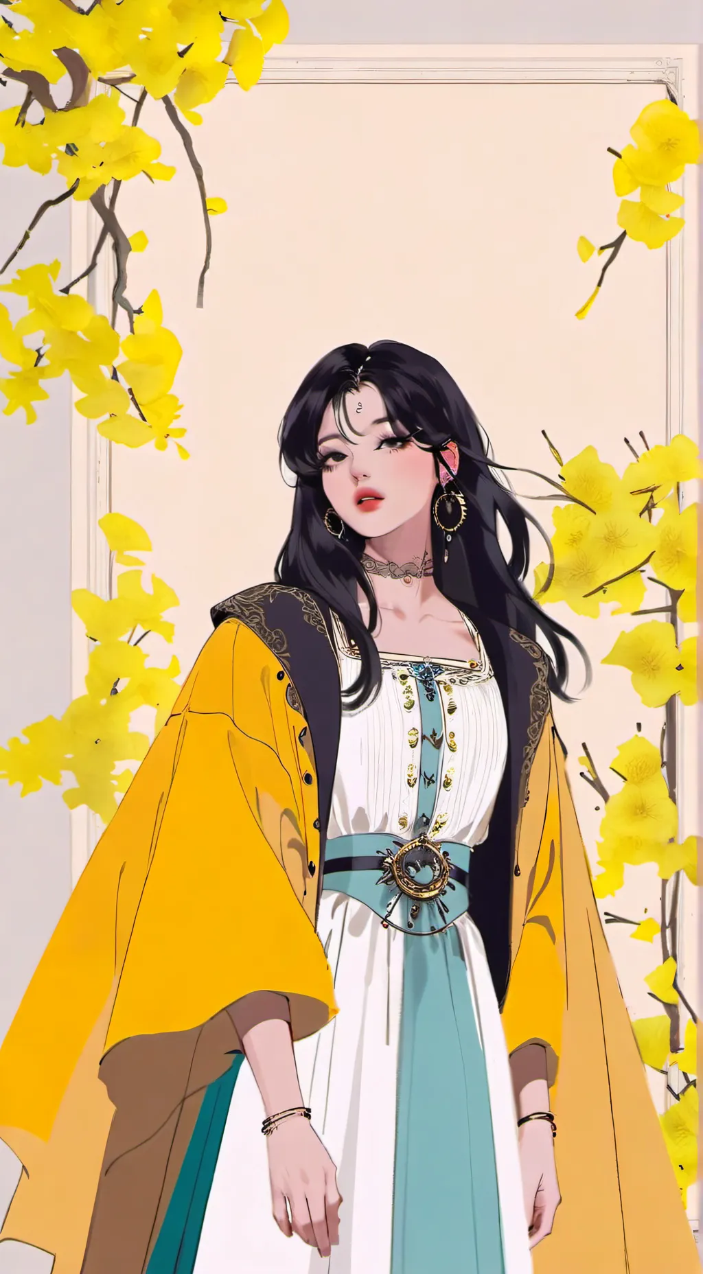 ai character: Bella  background