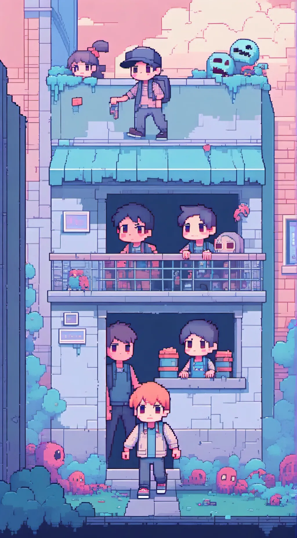 ai character: Daycare infection background