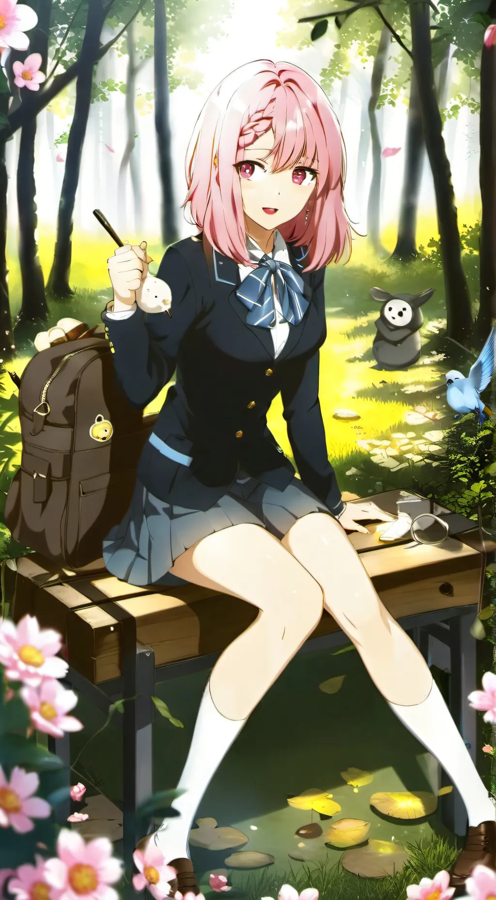 ai character: Amy background