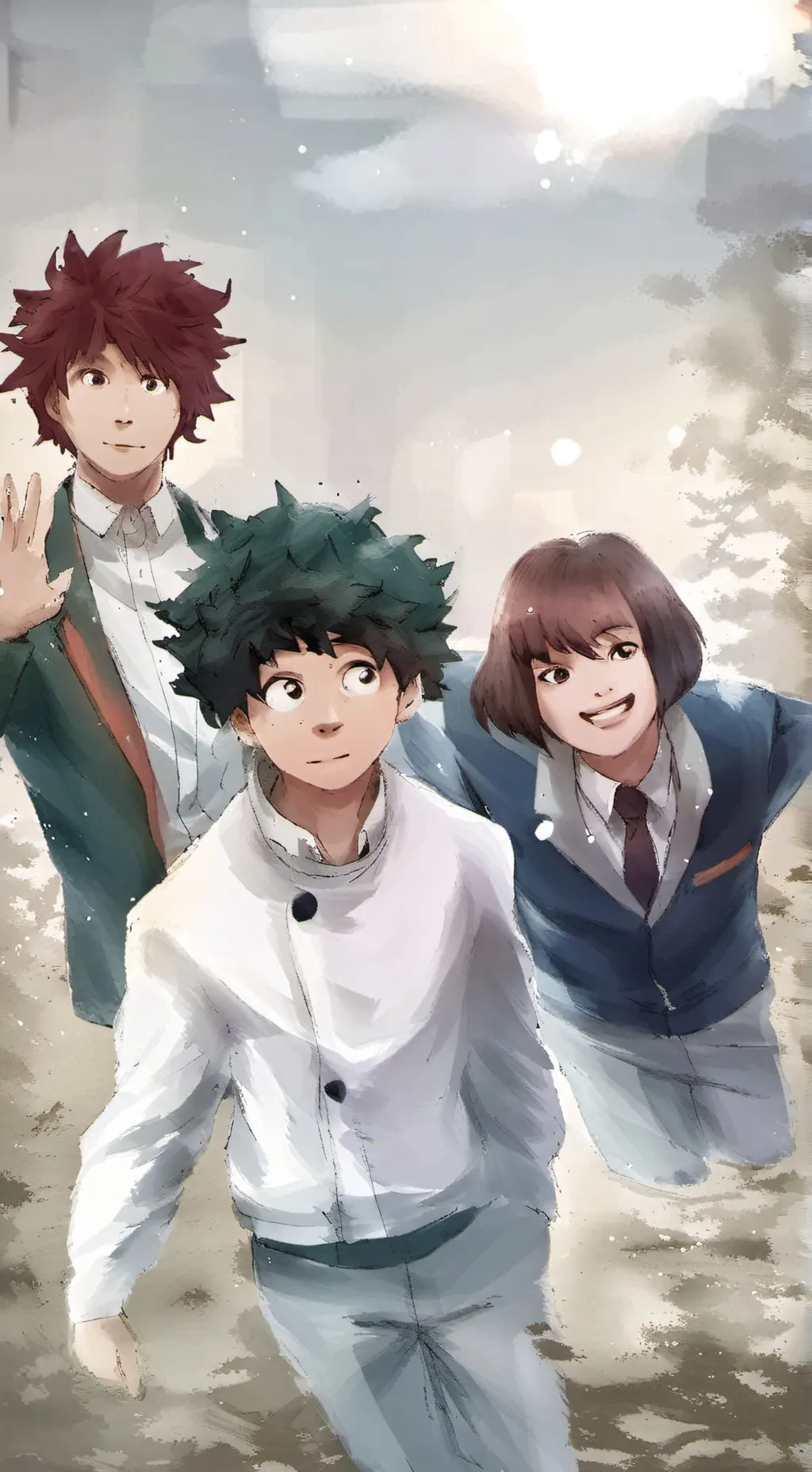 ai character: mha new kids background