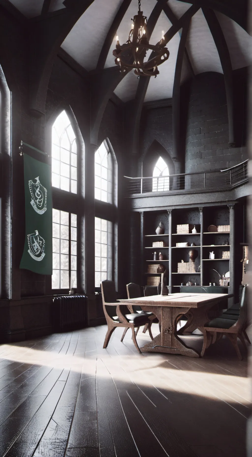 ai character: Slytherin GC background