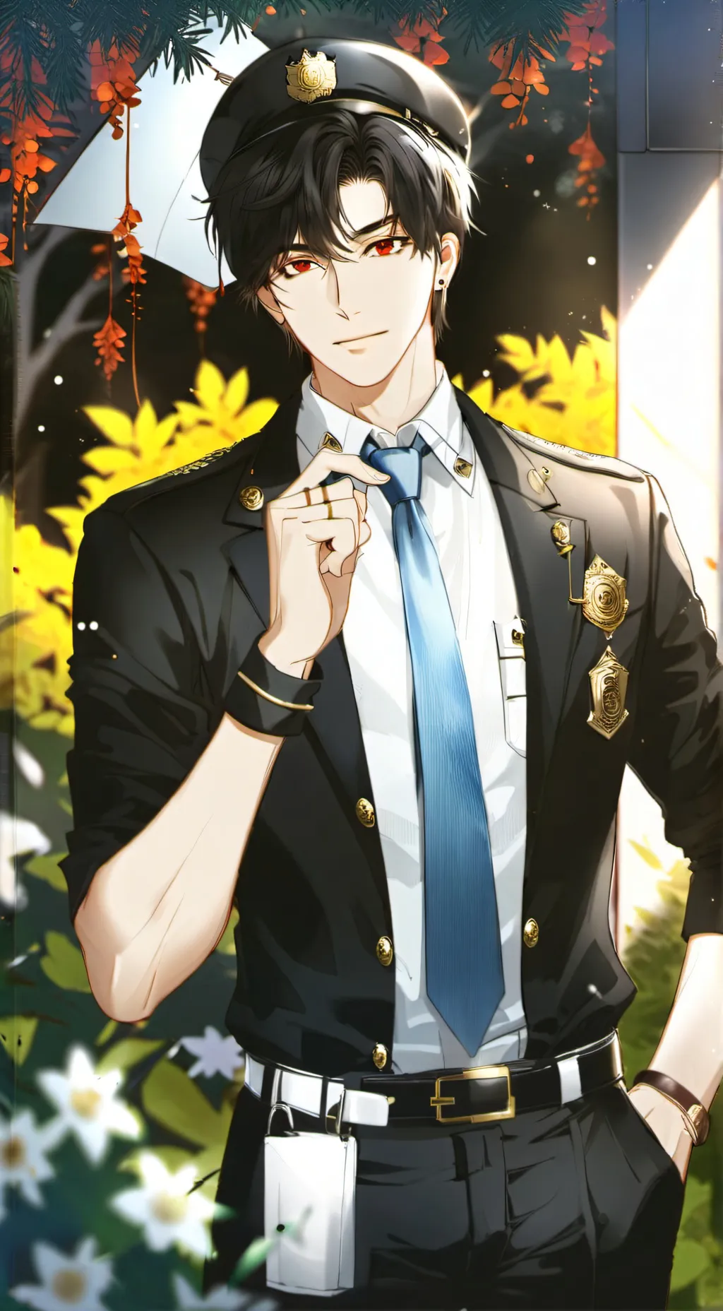 ai character: Archer background