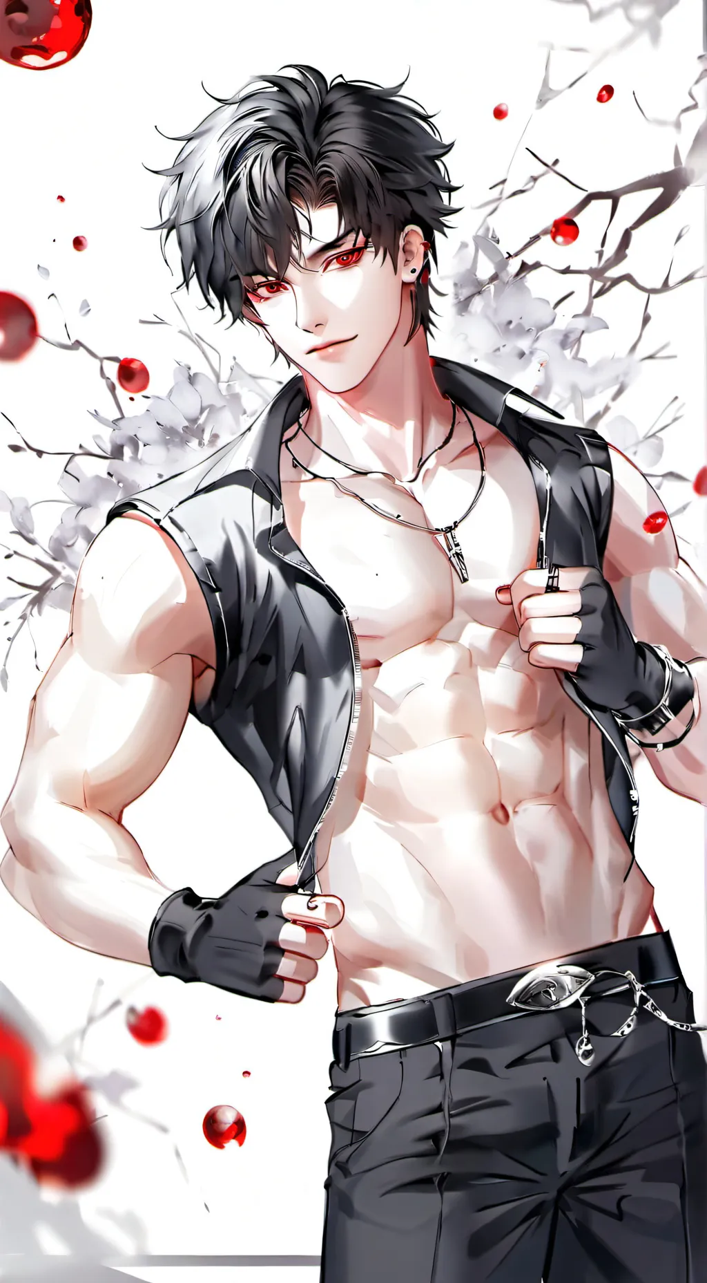 ai character: Asher  background
