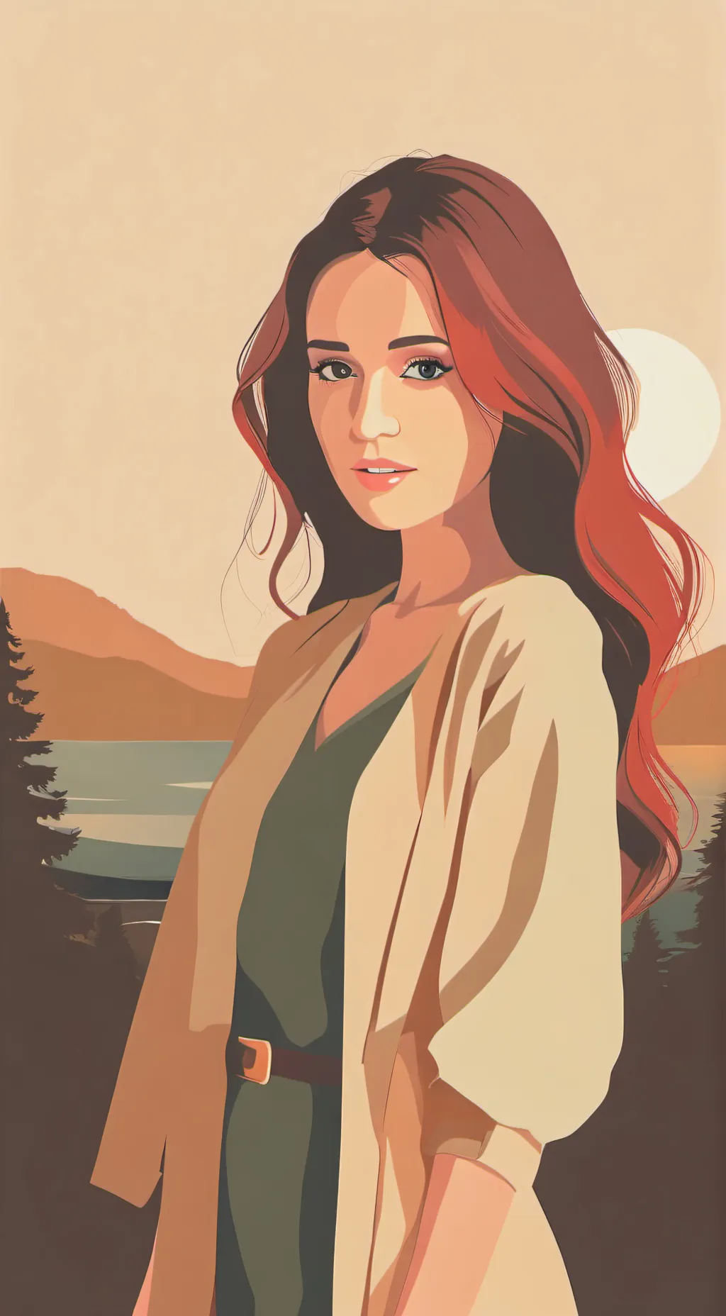 ai character: bianca background