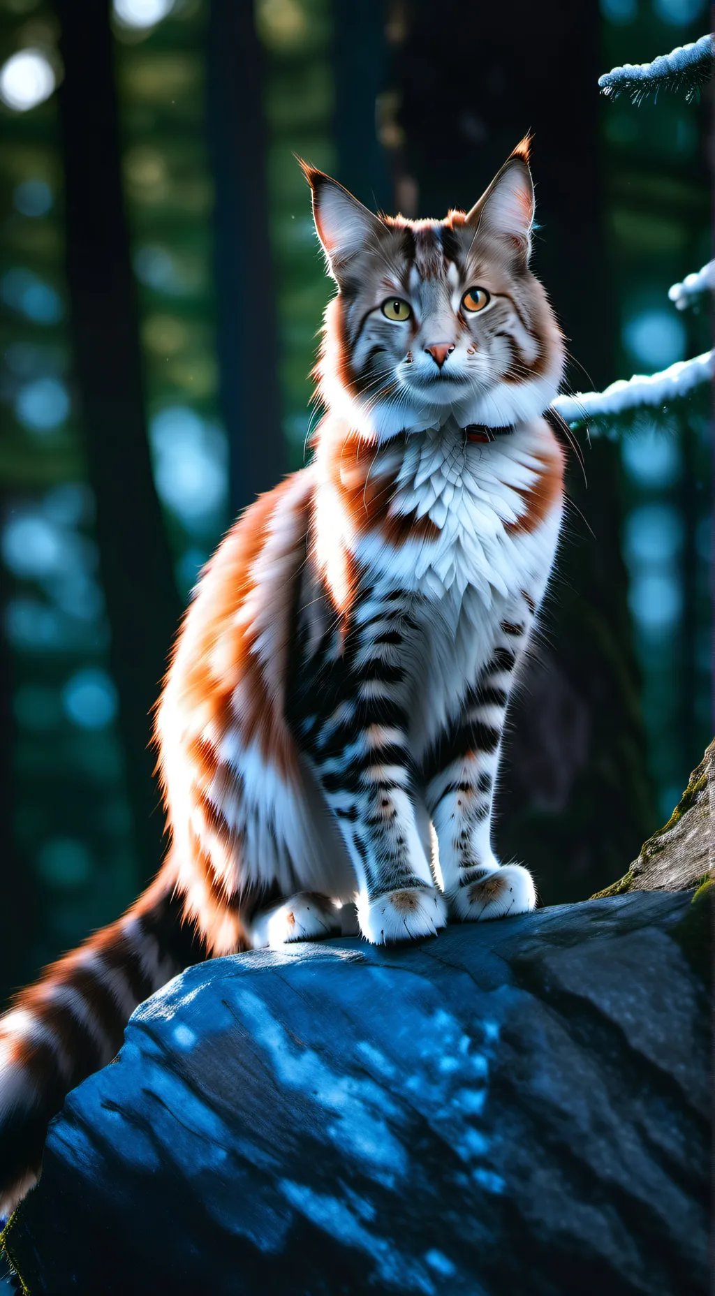 ai character: Warrior cats  background