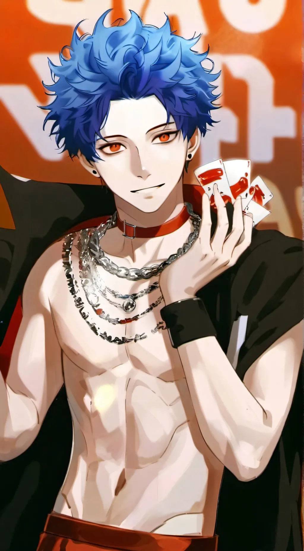 ai character: Dabi (whoa) background