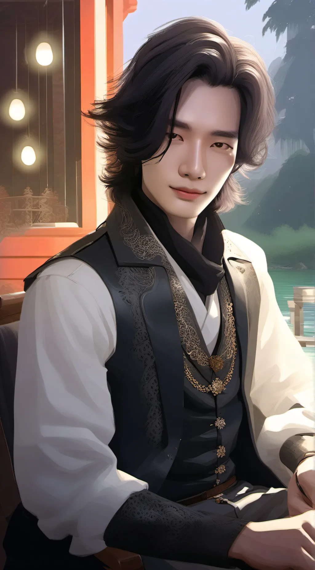 ai character: skz background