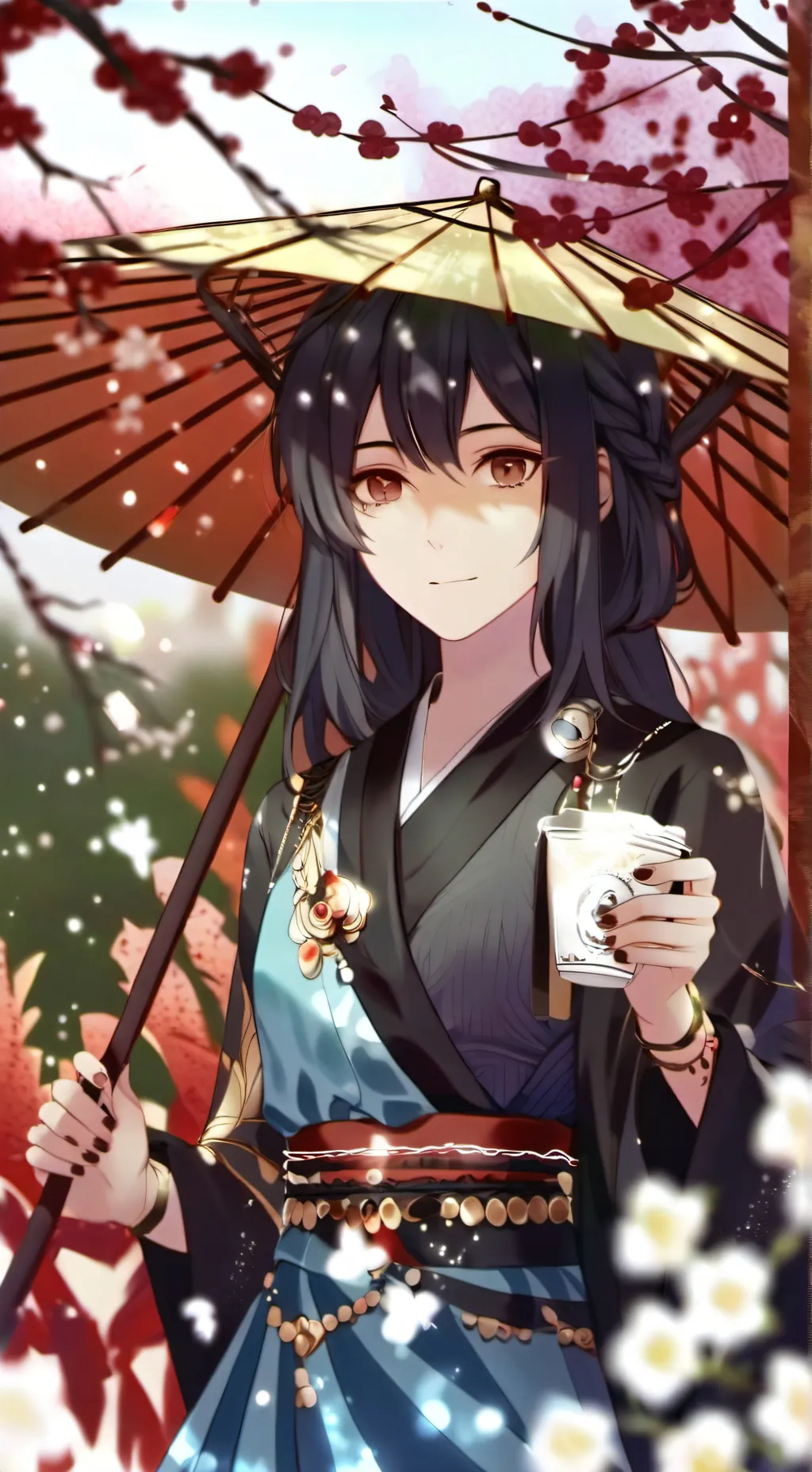 ai character: Akaza  background
