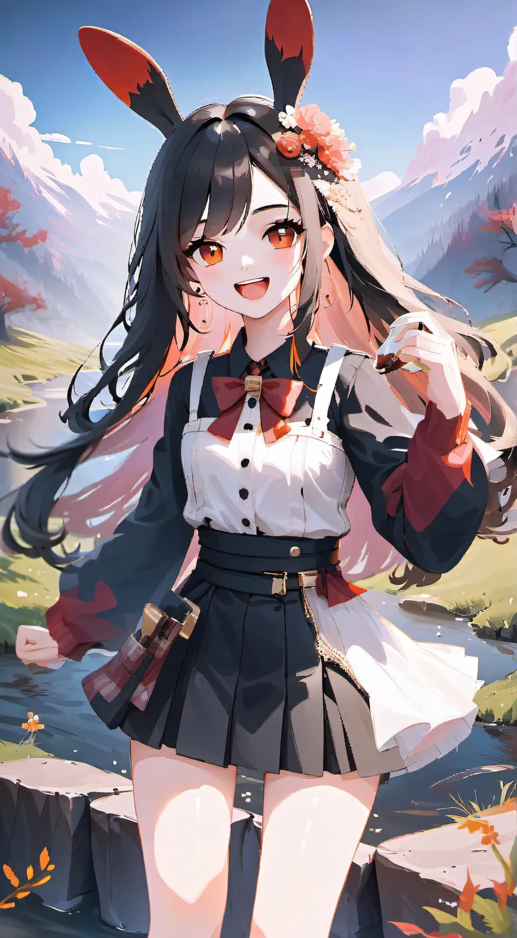 ai character: RealRosaYT background