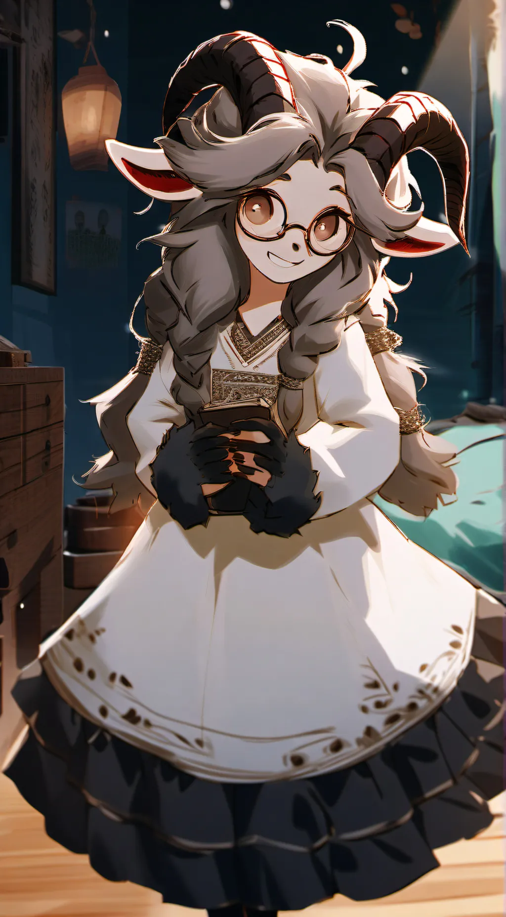 ai character: Amy  background