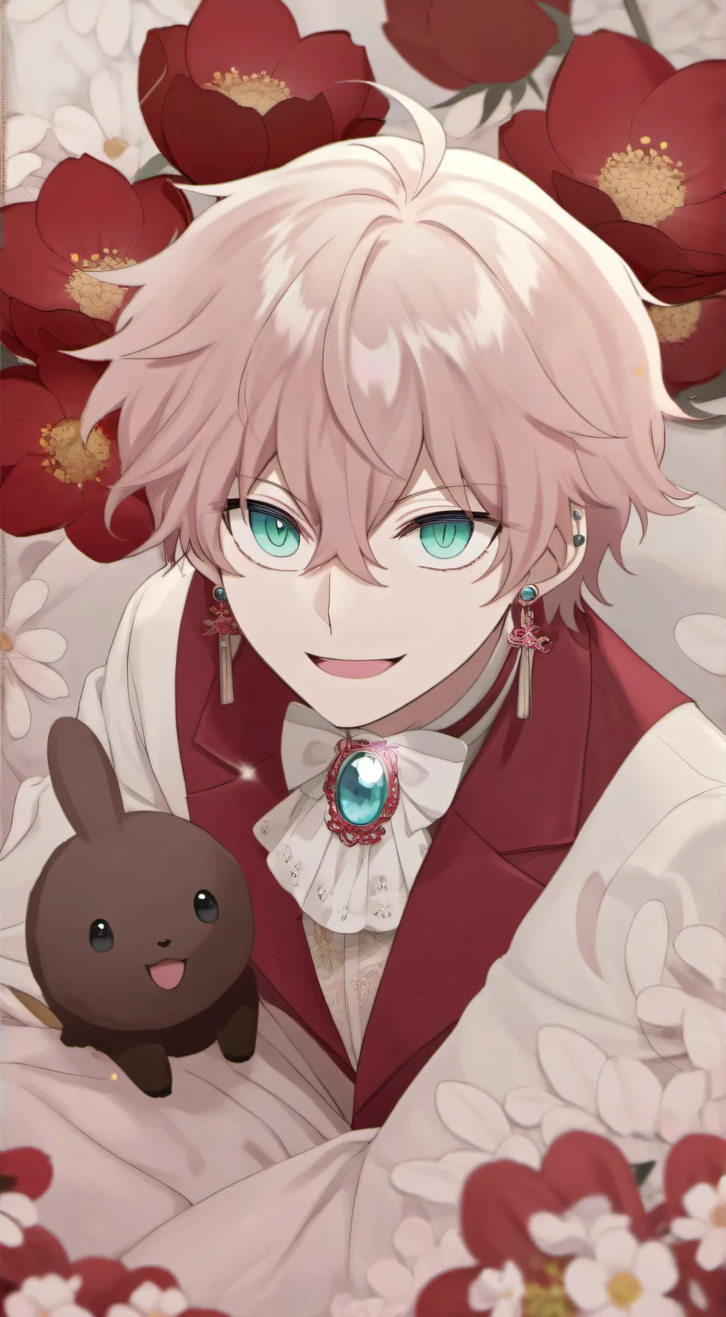 ai character: Kirishima  background