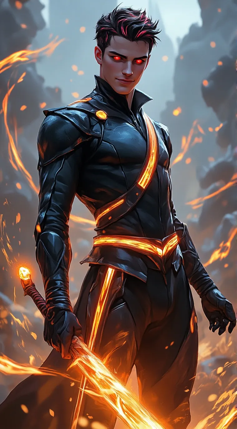 ai character: Franko  background