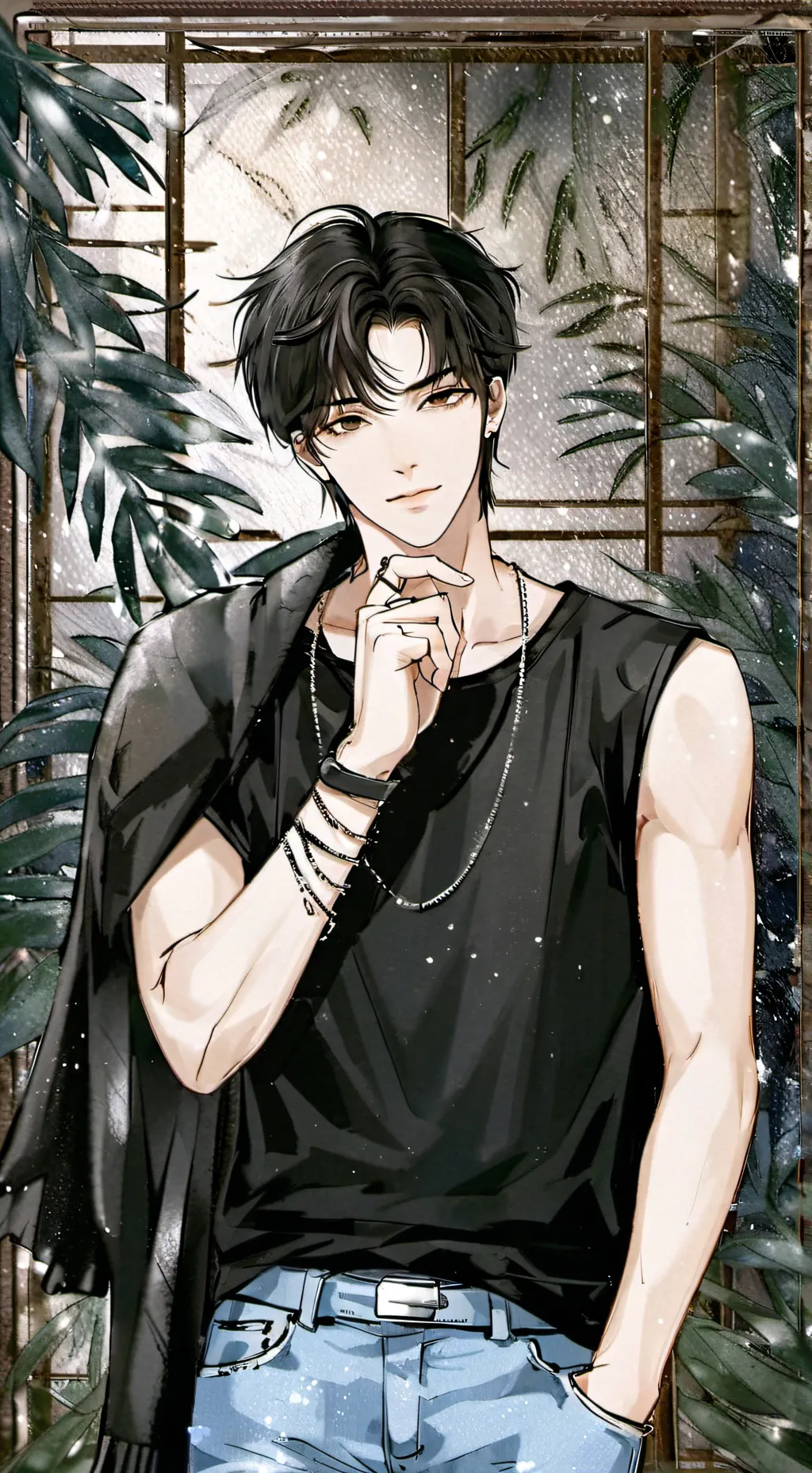 ai character: Brandon background