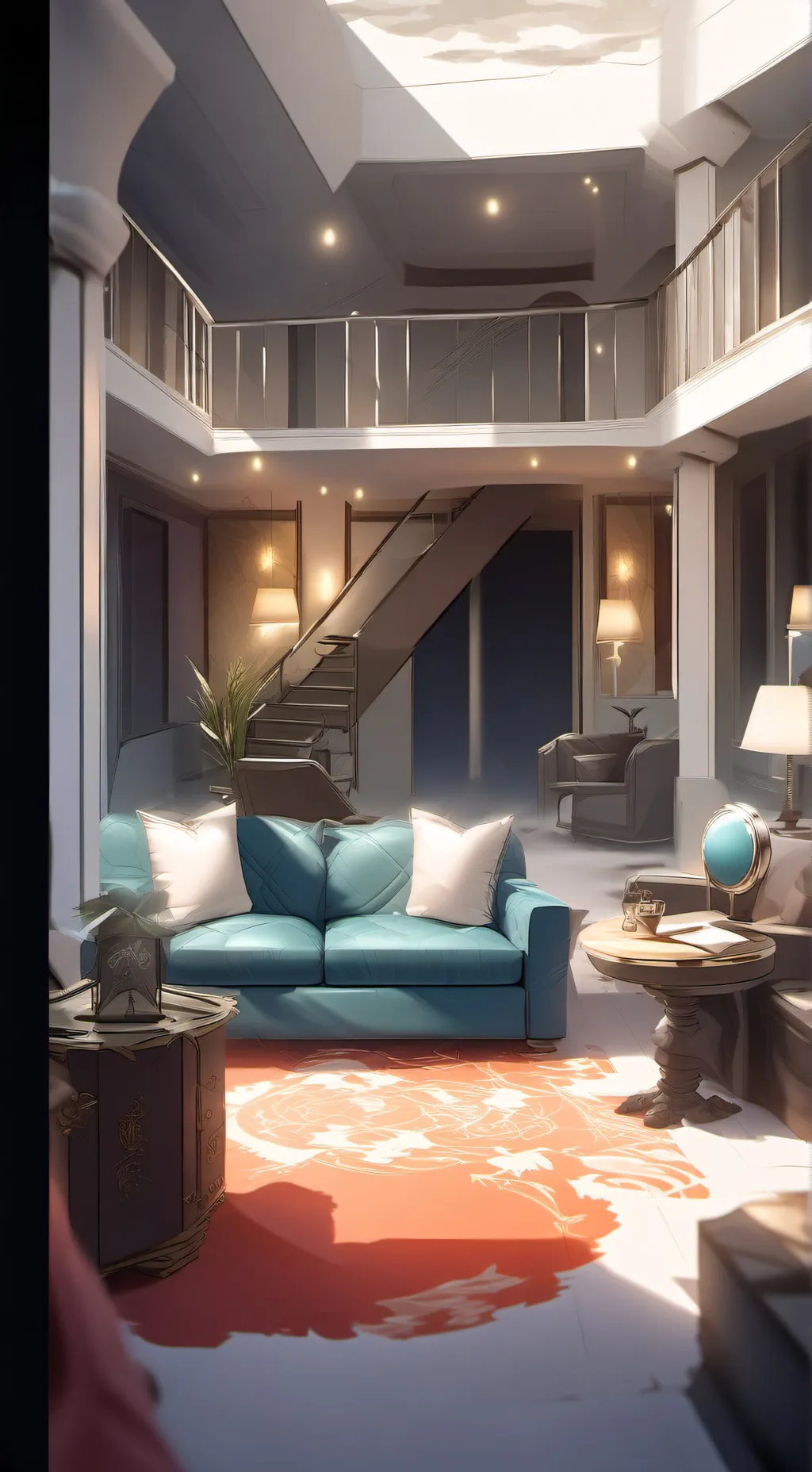 ai character: HH SleepOver background