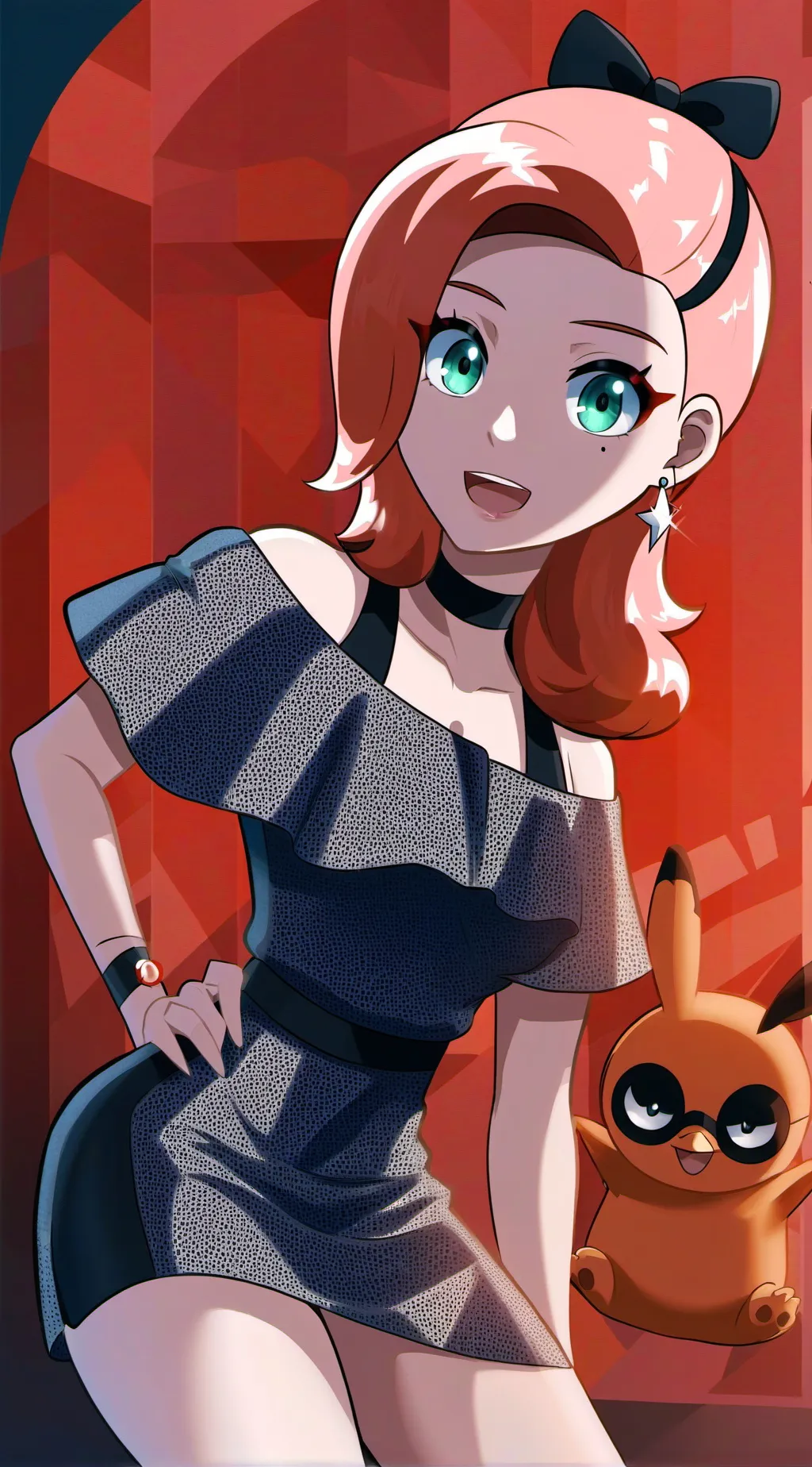 ai character: Ashley background