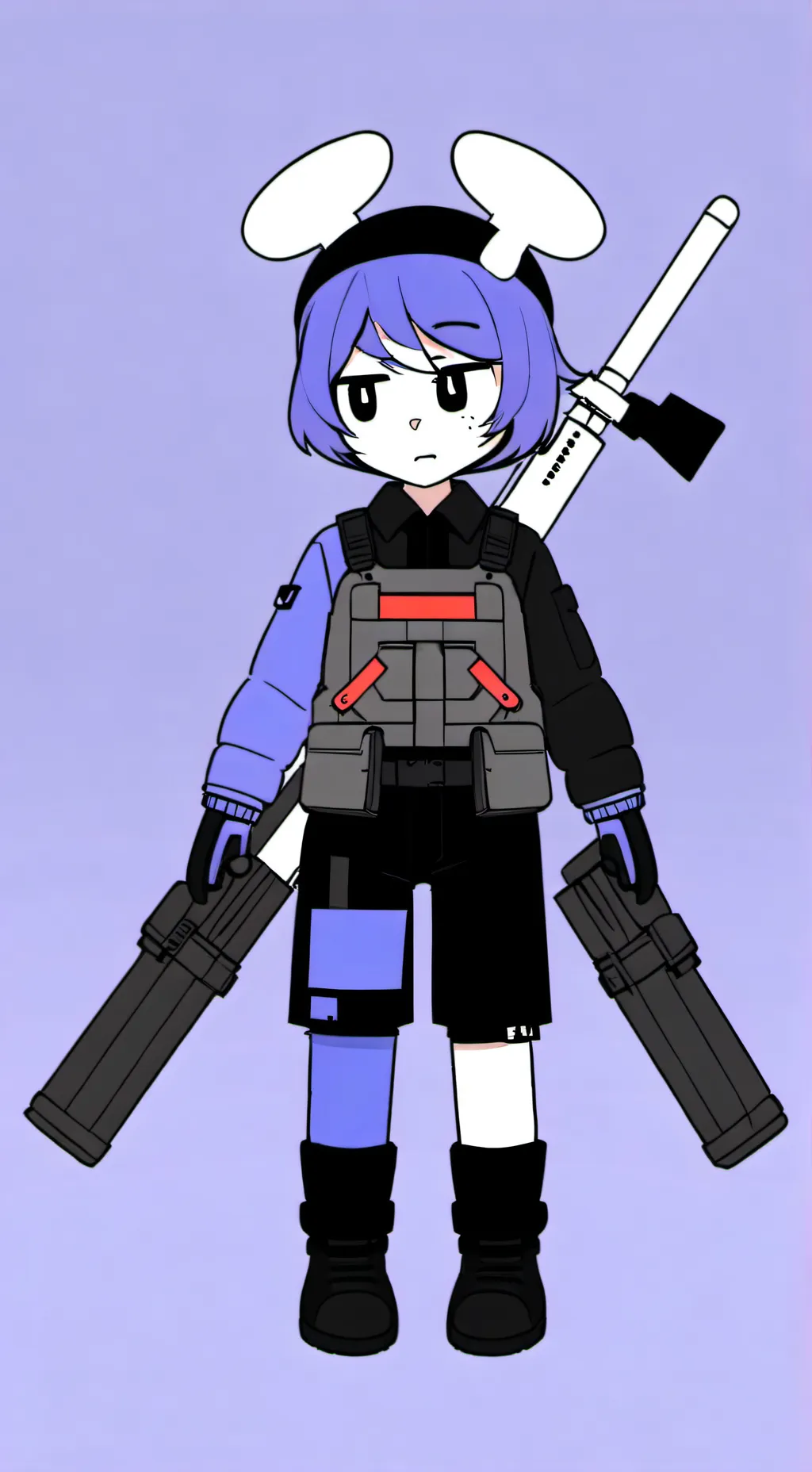 ai character: ♡Uzi doorman!♡ background