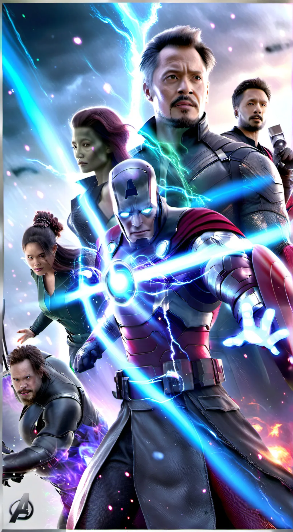 ai character: avengers 18 background