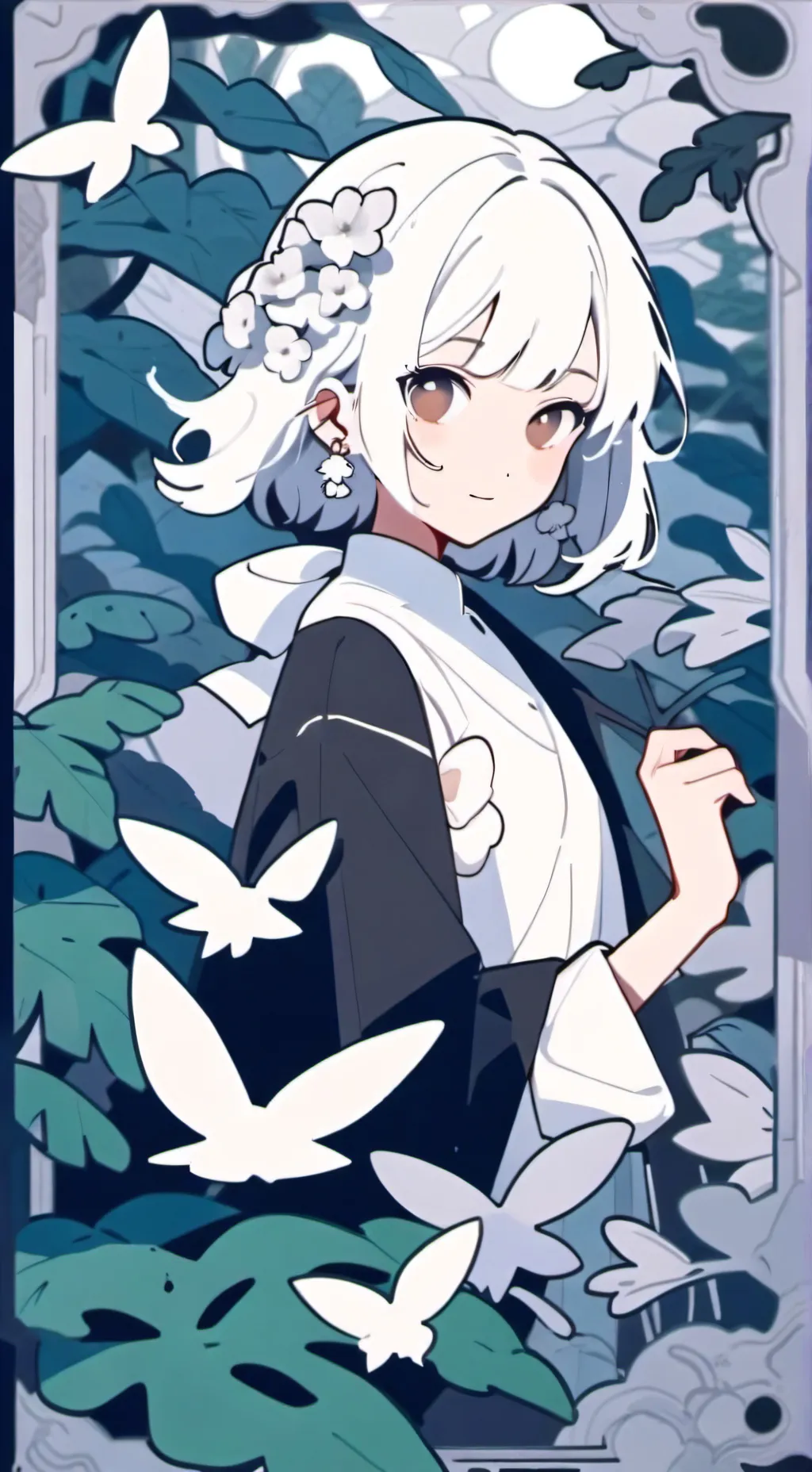 ai character: Aria background