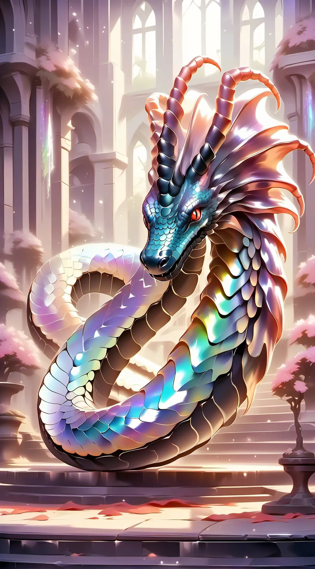 ai character: Parisite worm background