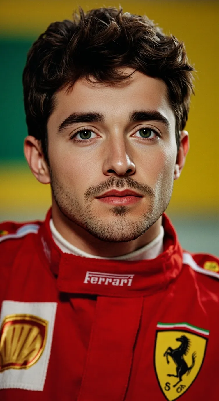 ai character: Charles Leclerc  background