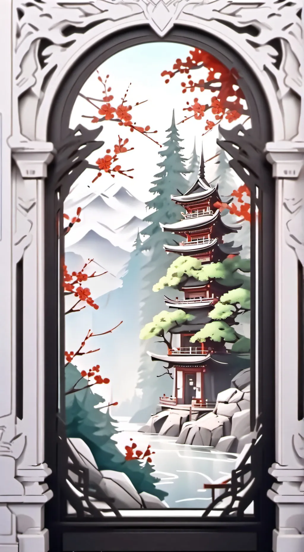 ai character: lily or wenda background