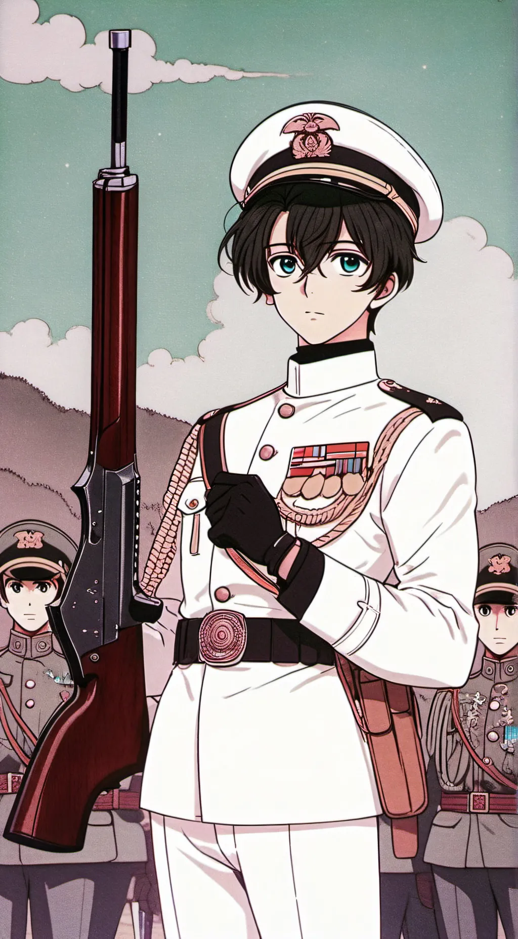ai character: country humans background