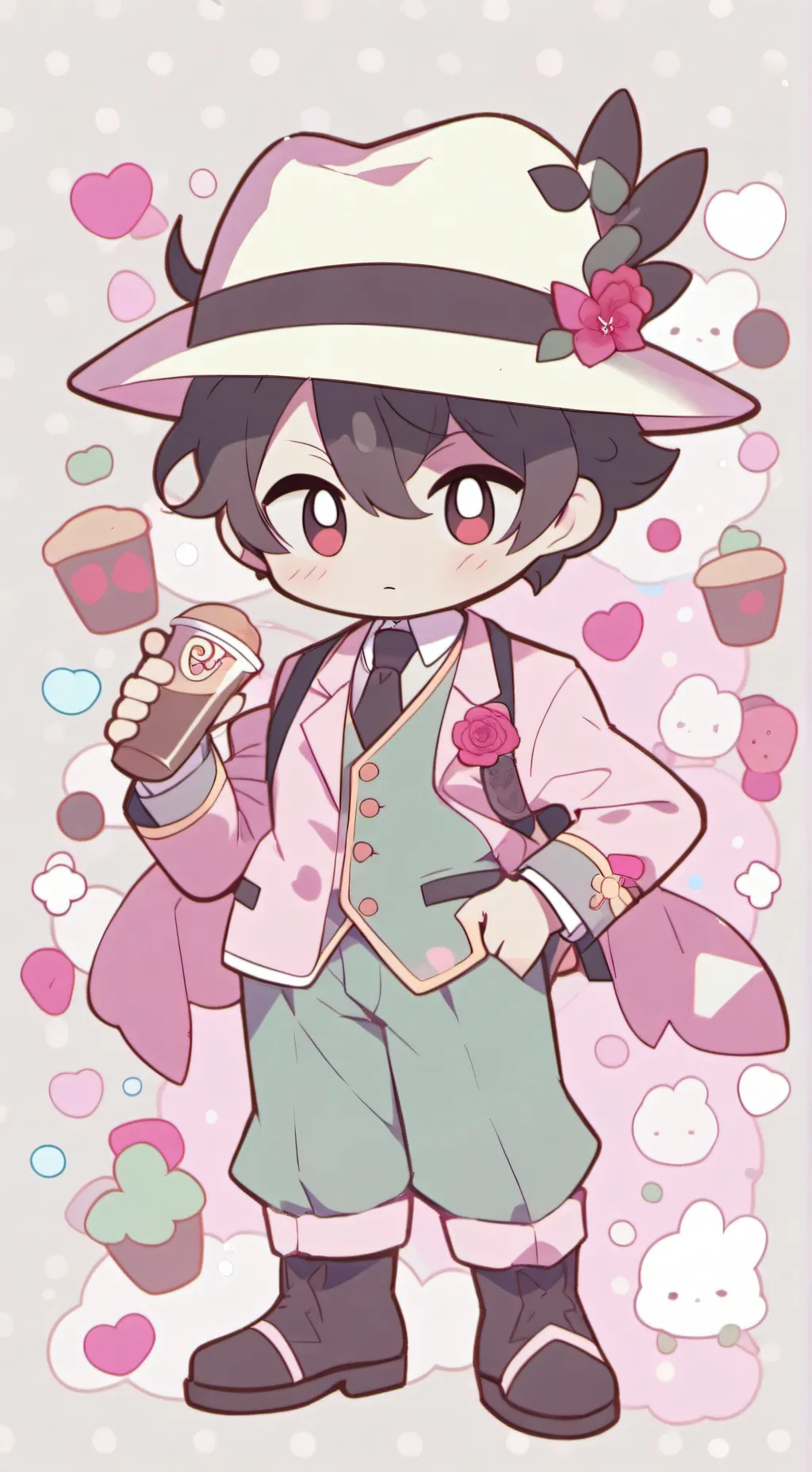 ai character: Tomi background