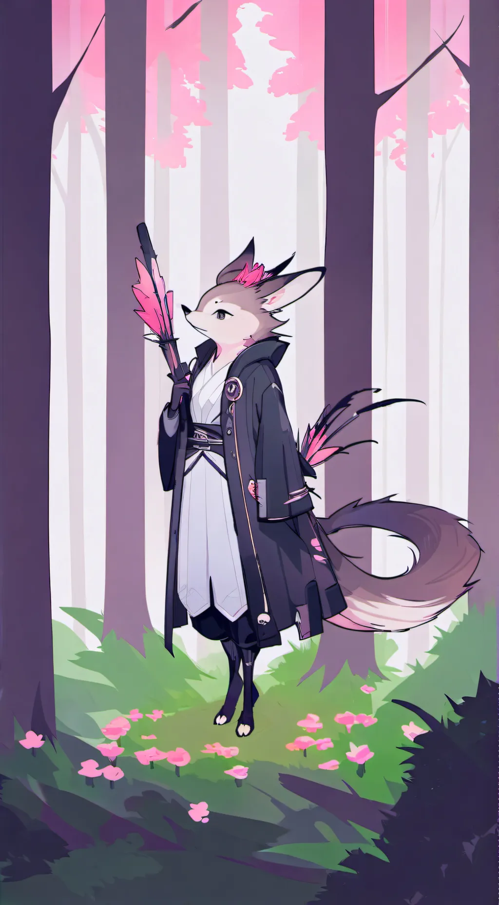 ai character: Shadow  background