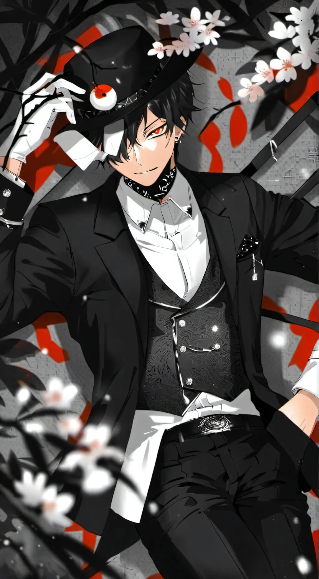 ai character: Revenge ❤️‍🩹💀 background