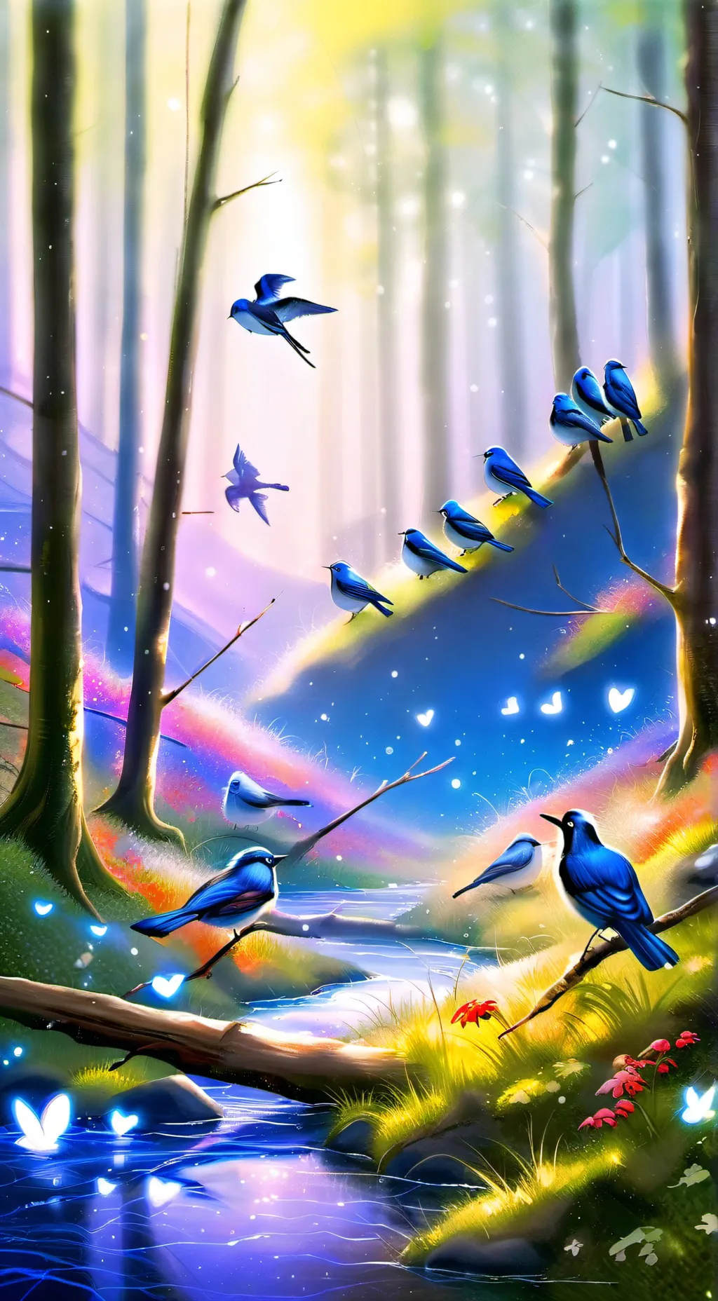 ai character: Bird background