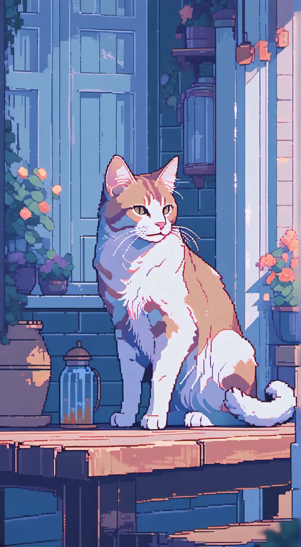 ai character: comico background