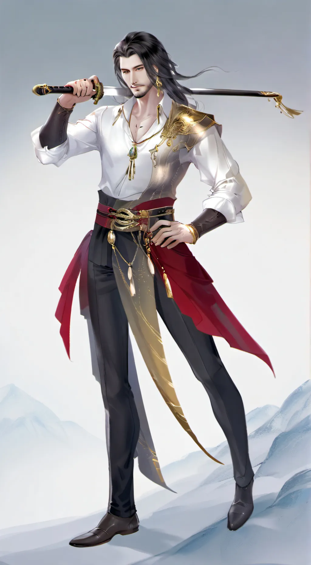 ai character: Survive the night. background