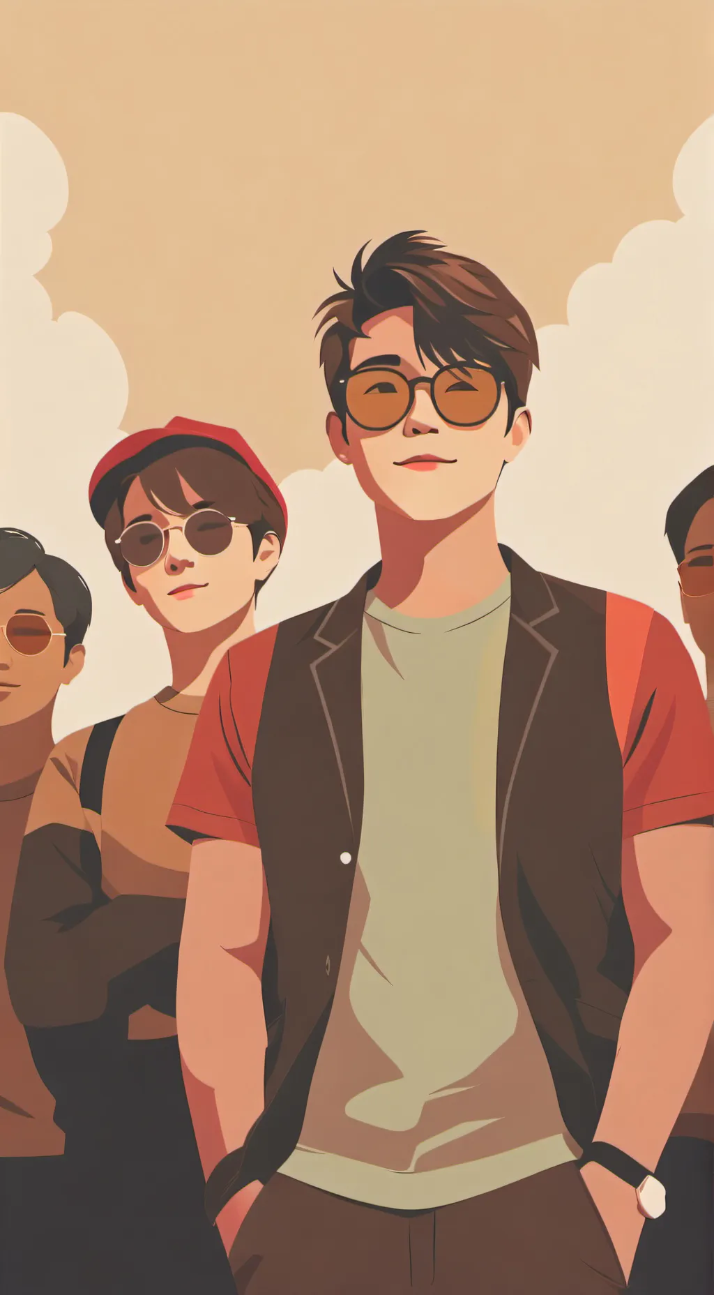 ai character: Roblox gc background