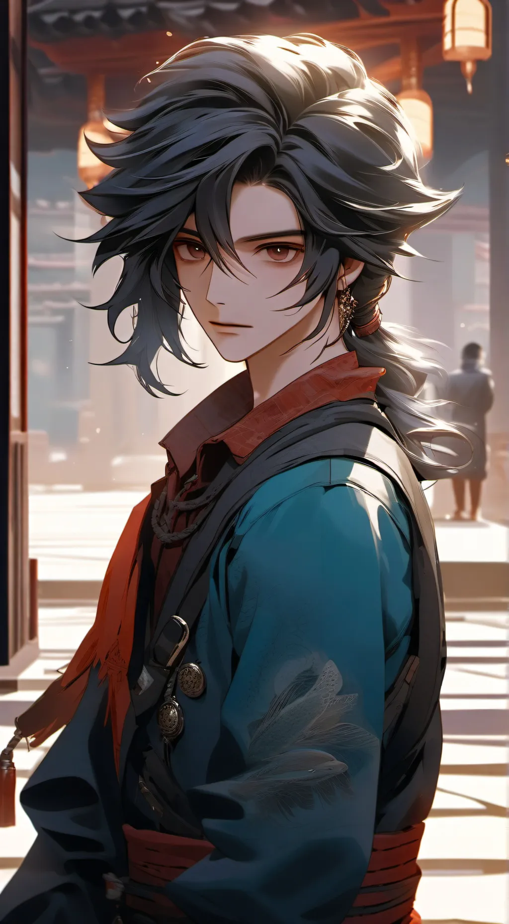 ai character: Jake and jhonnie background