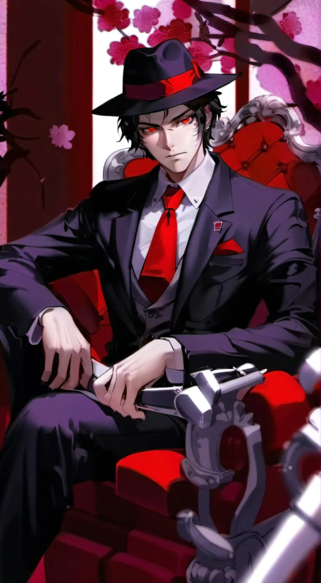 ai character: ☠️ New Upper Moon. background