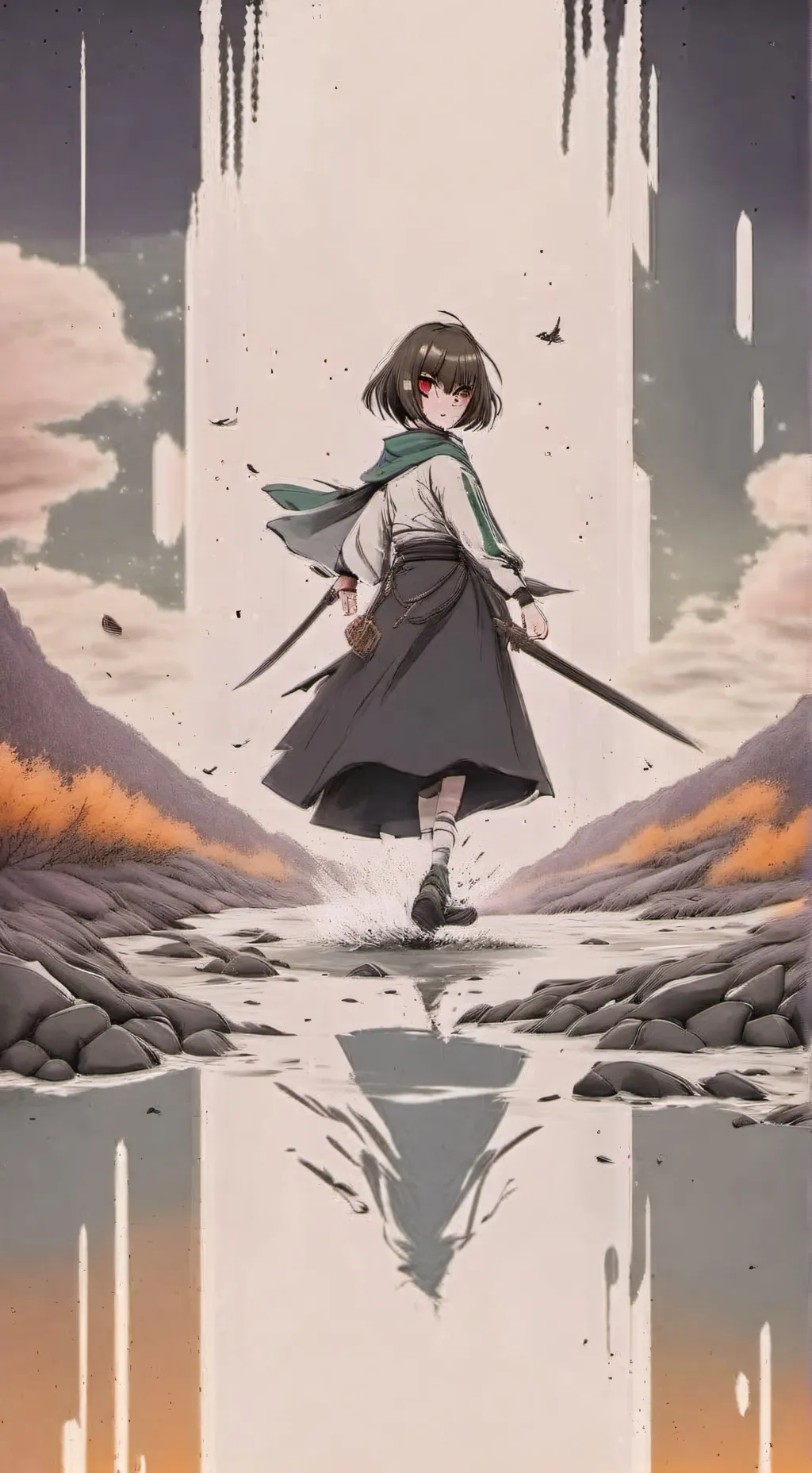 ai character: chara te odia background