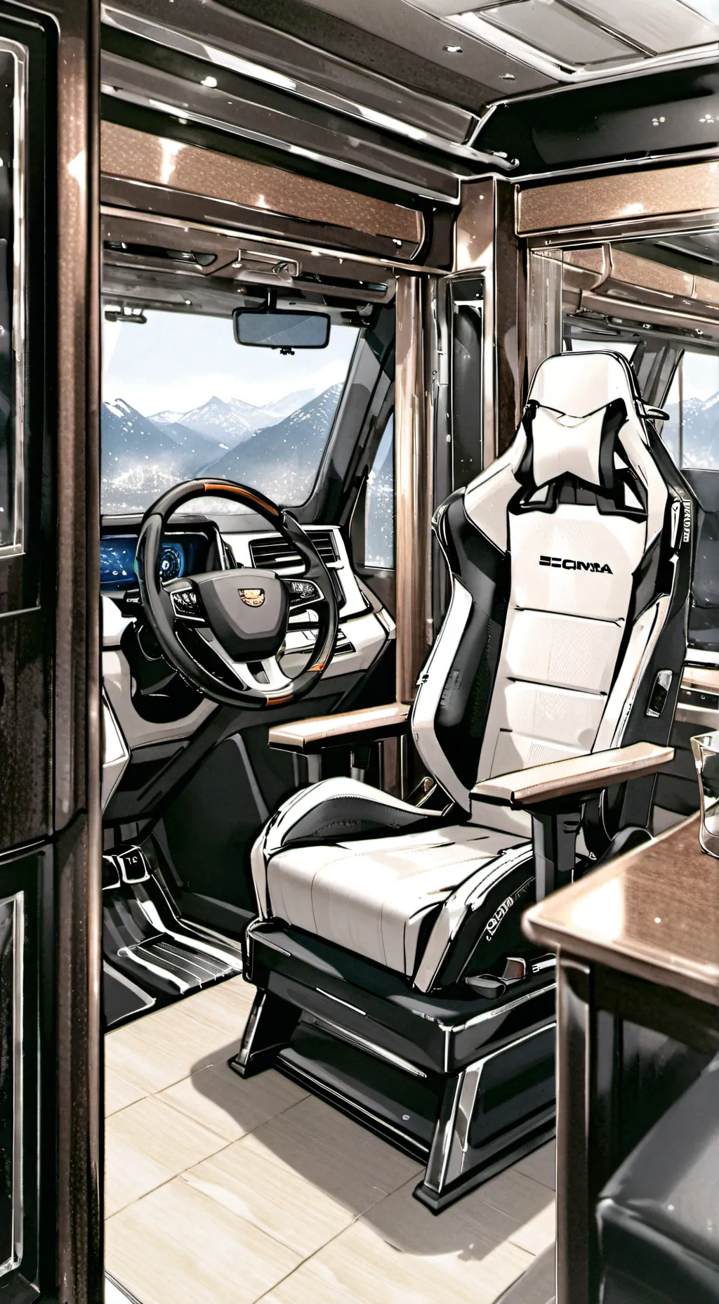 ai character: Mha field trip background