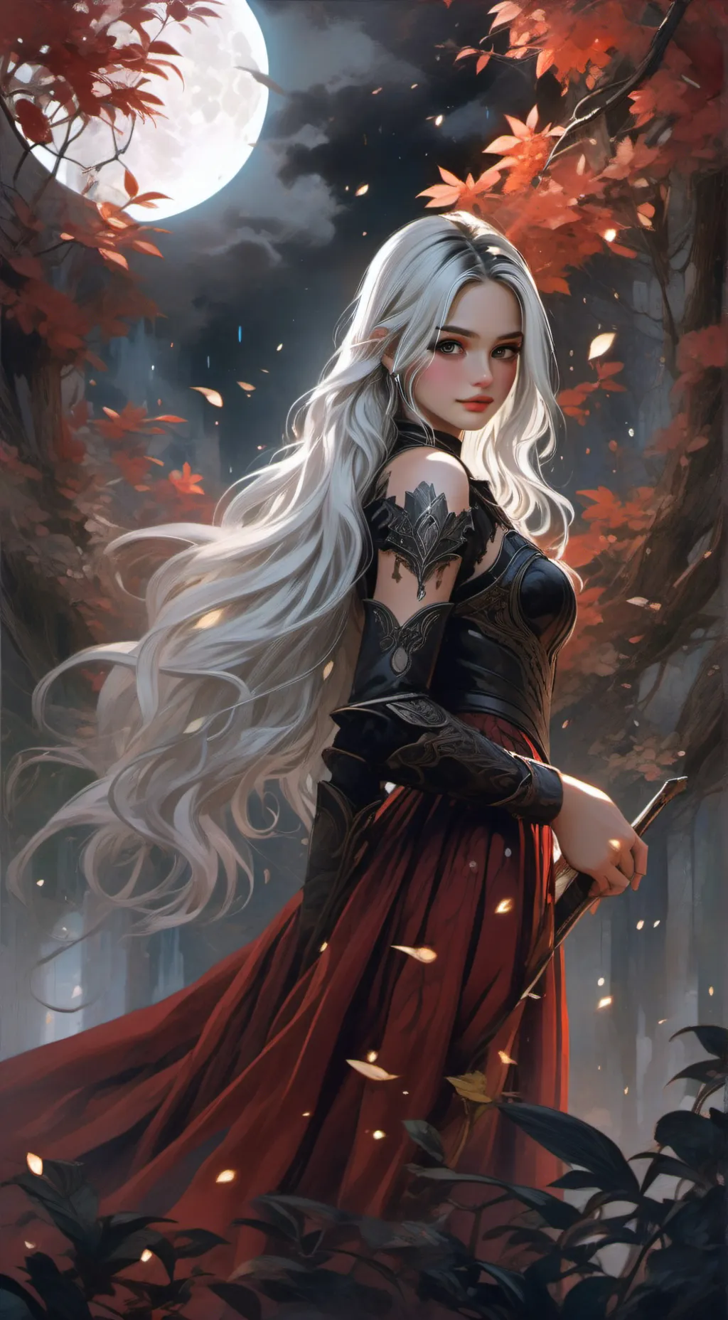 ai character: Ophelia  background