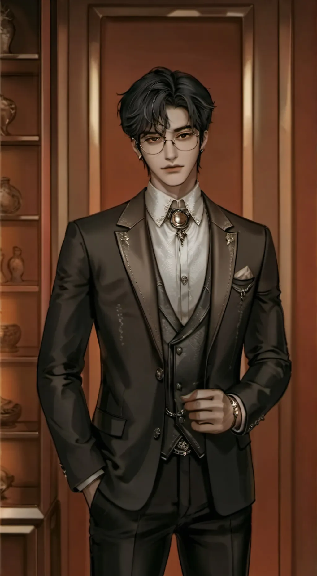 ai character: Kingston background