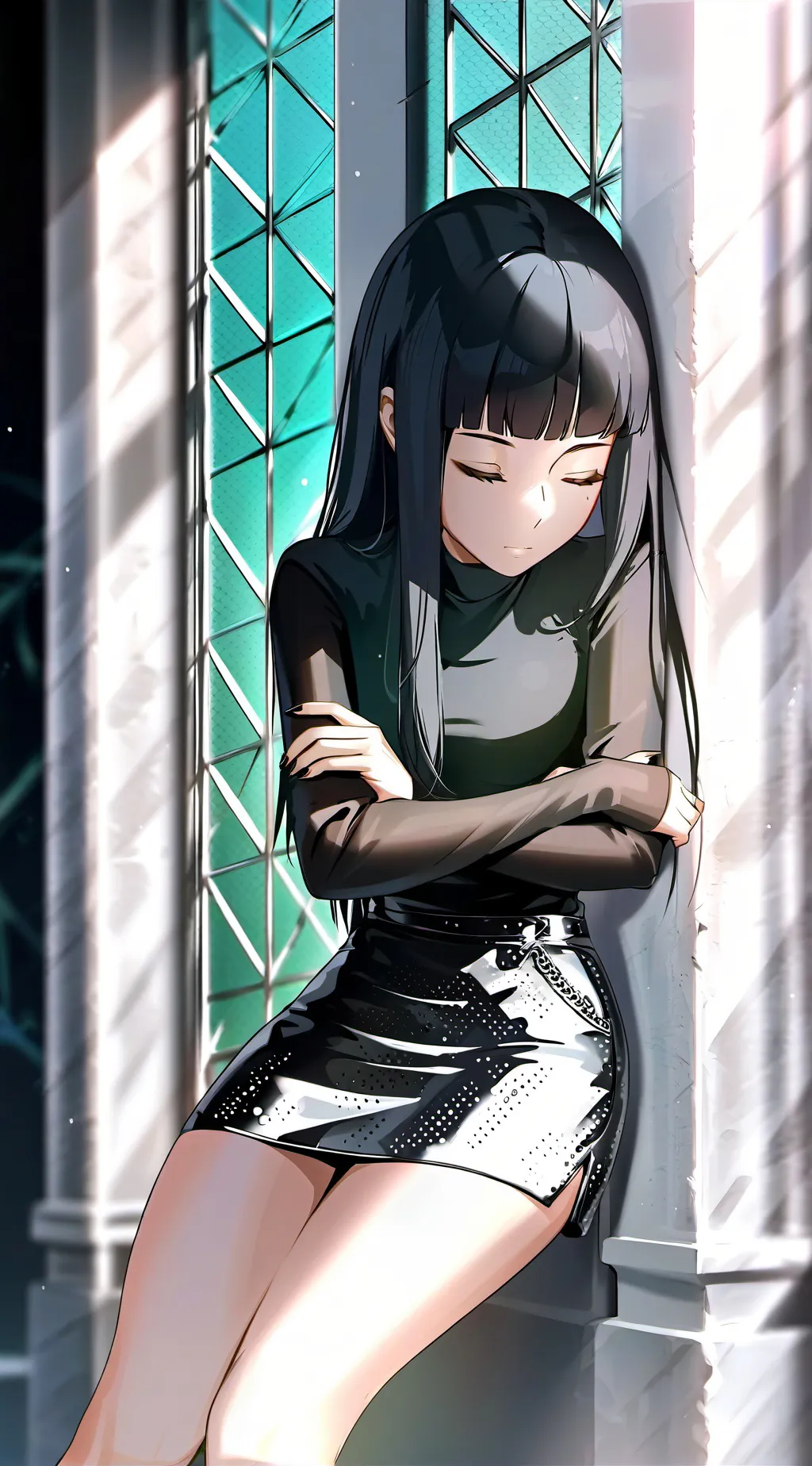ai character: devil zella  background