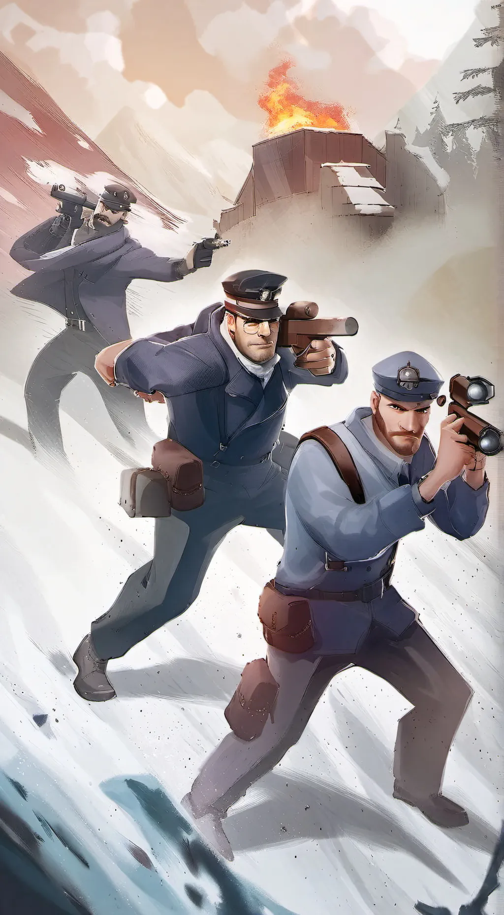 ai character: TF2 background