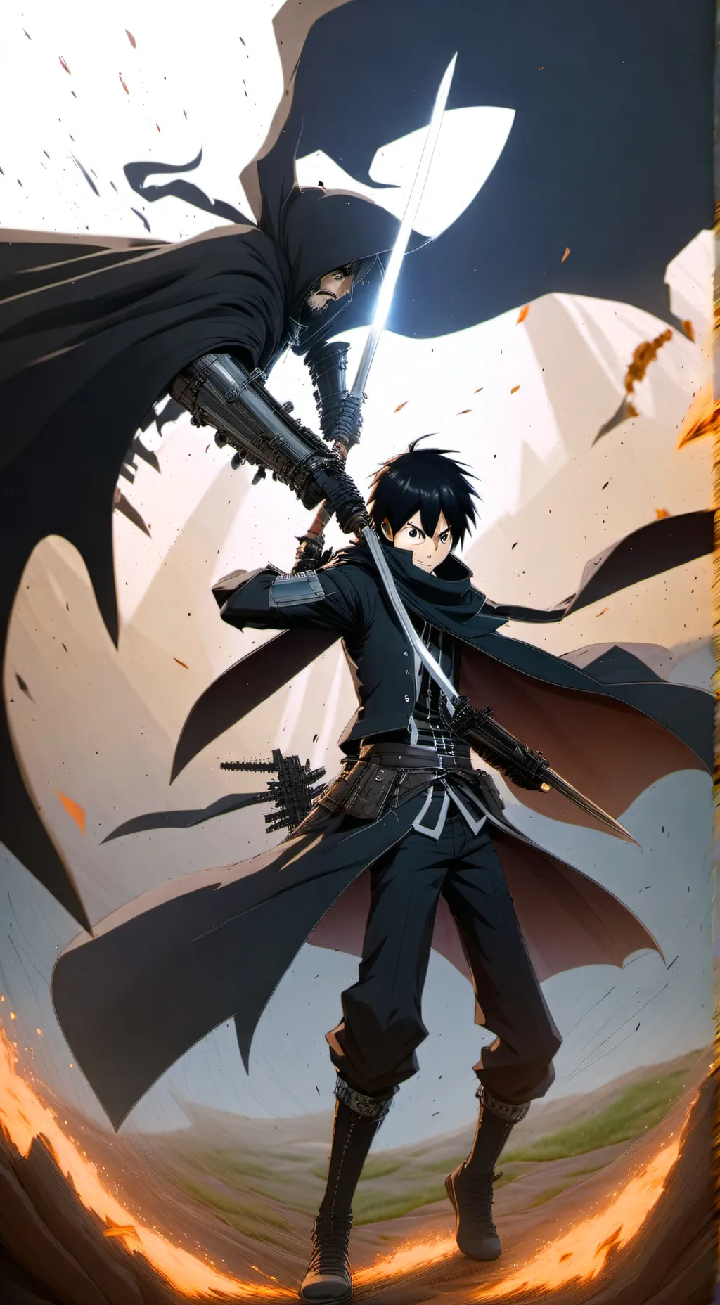 ai character: Kirito background