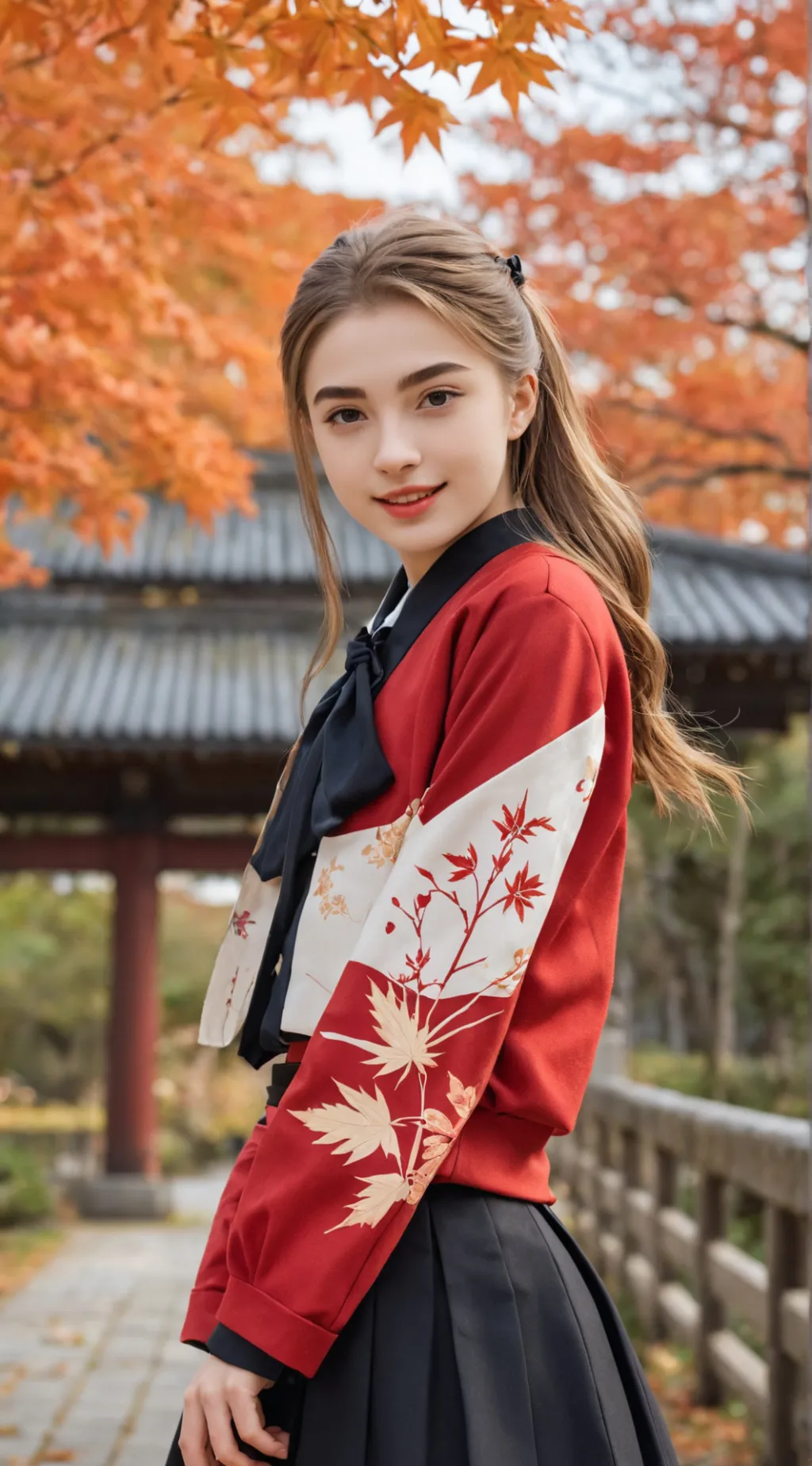 ai character: Angela...  background