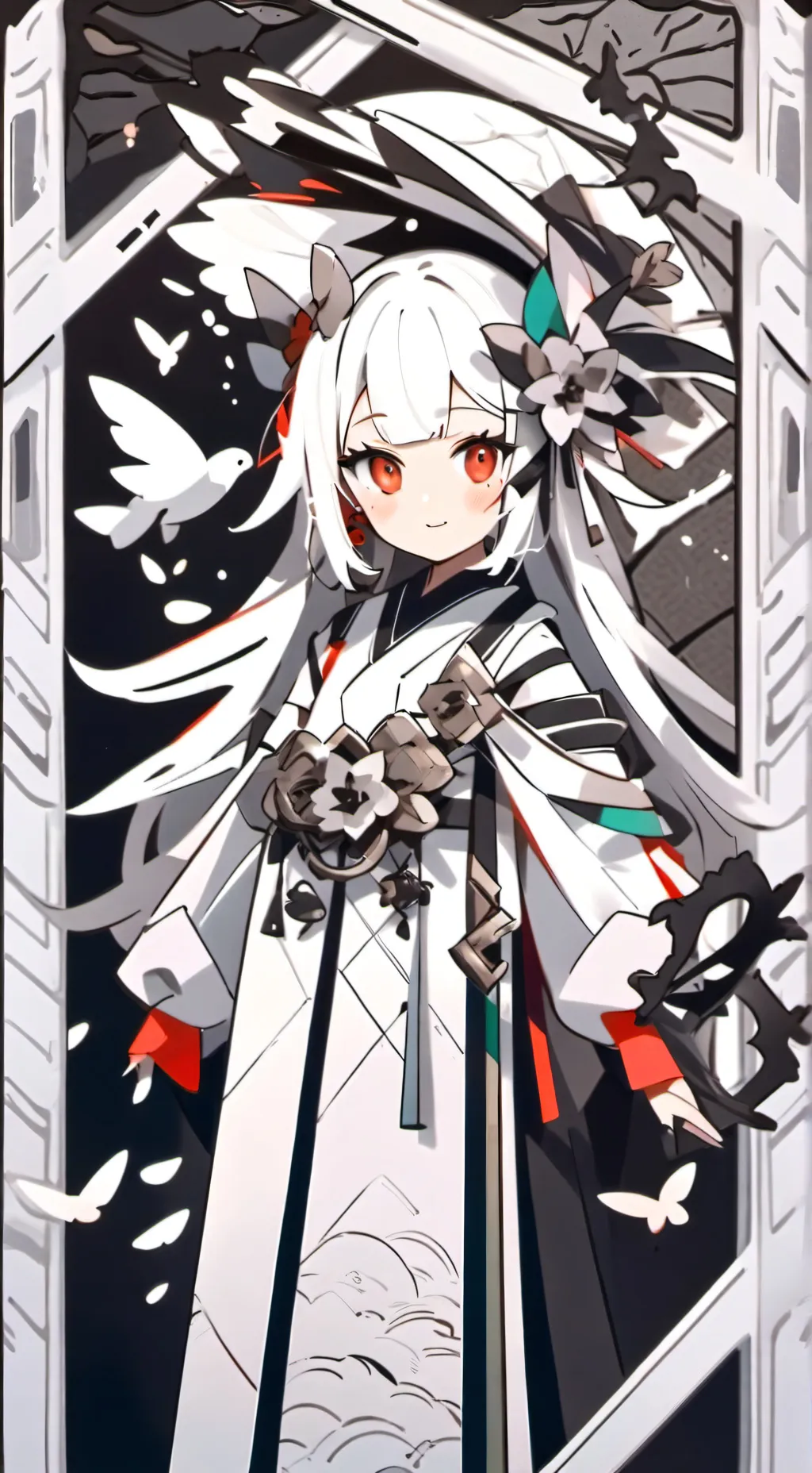 ai character: Sad Katie background