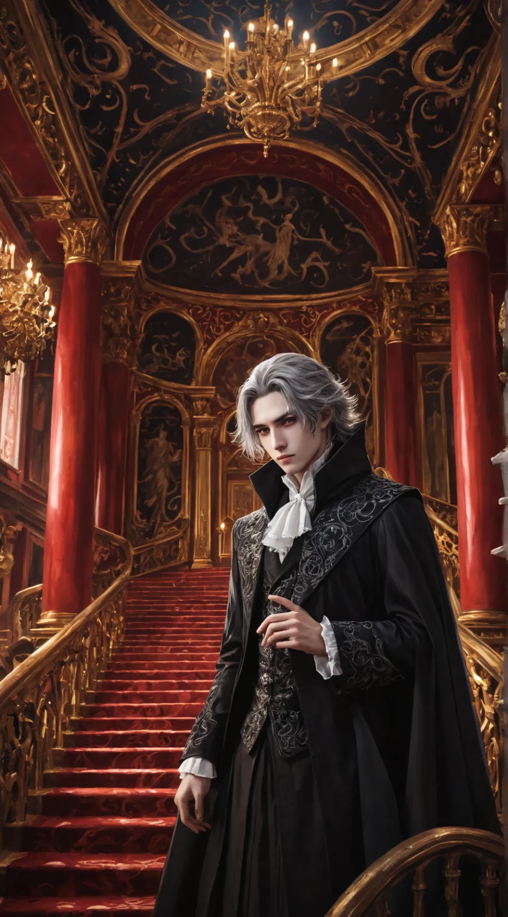 ai character: Lucien background