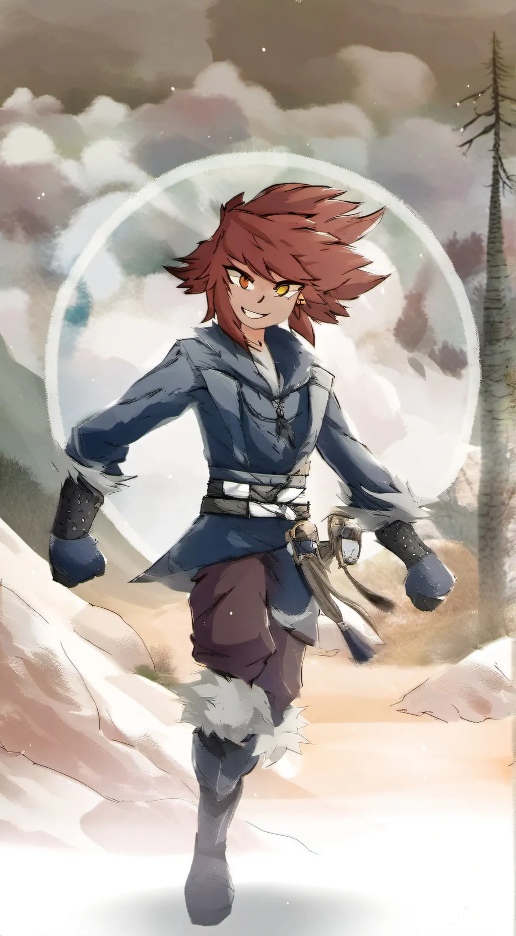 ai character: fexa background