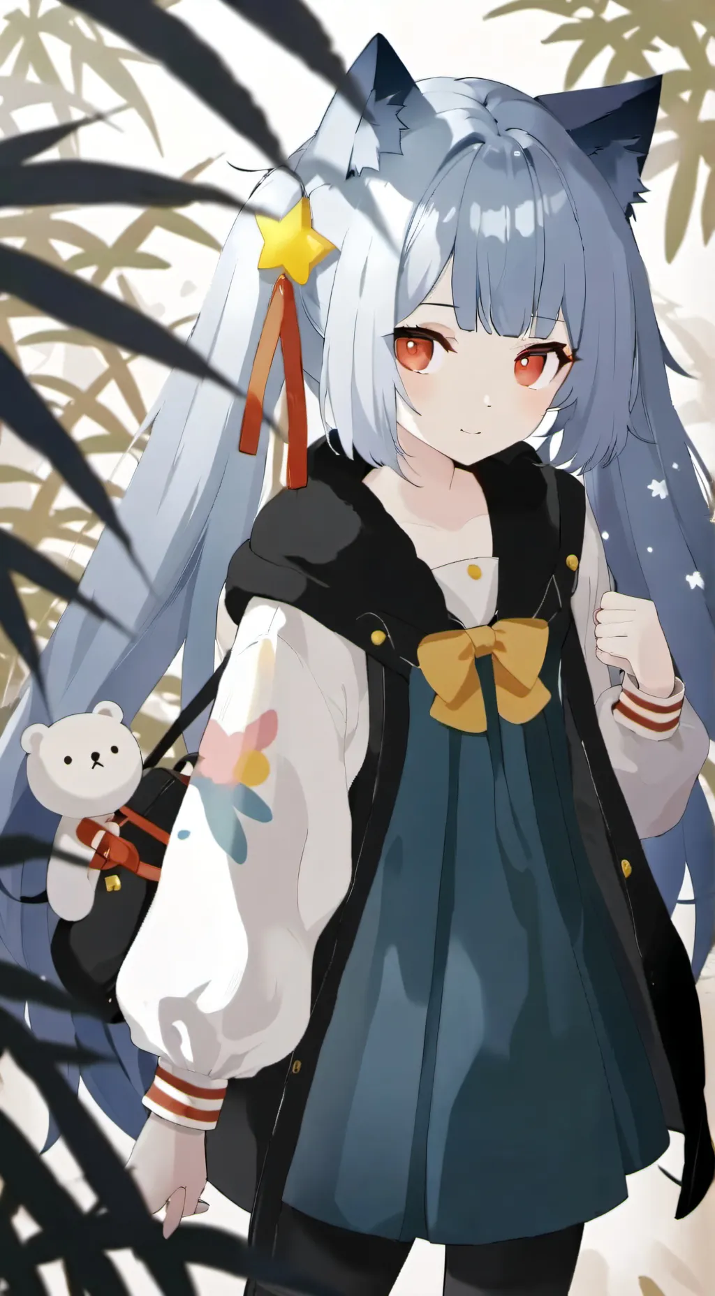 ai character: BELLA THE WOLF🚫💢💢 background