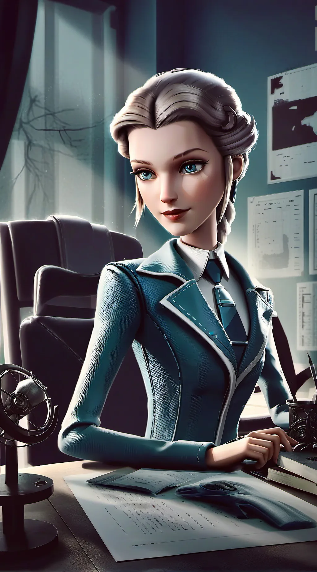 ai character: Lena background